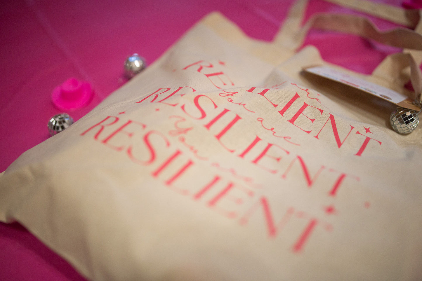 You Are Resilient Tote Bag | Affirmation